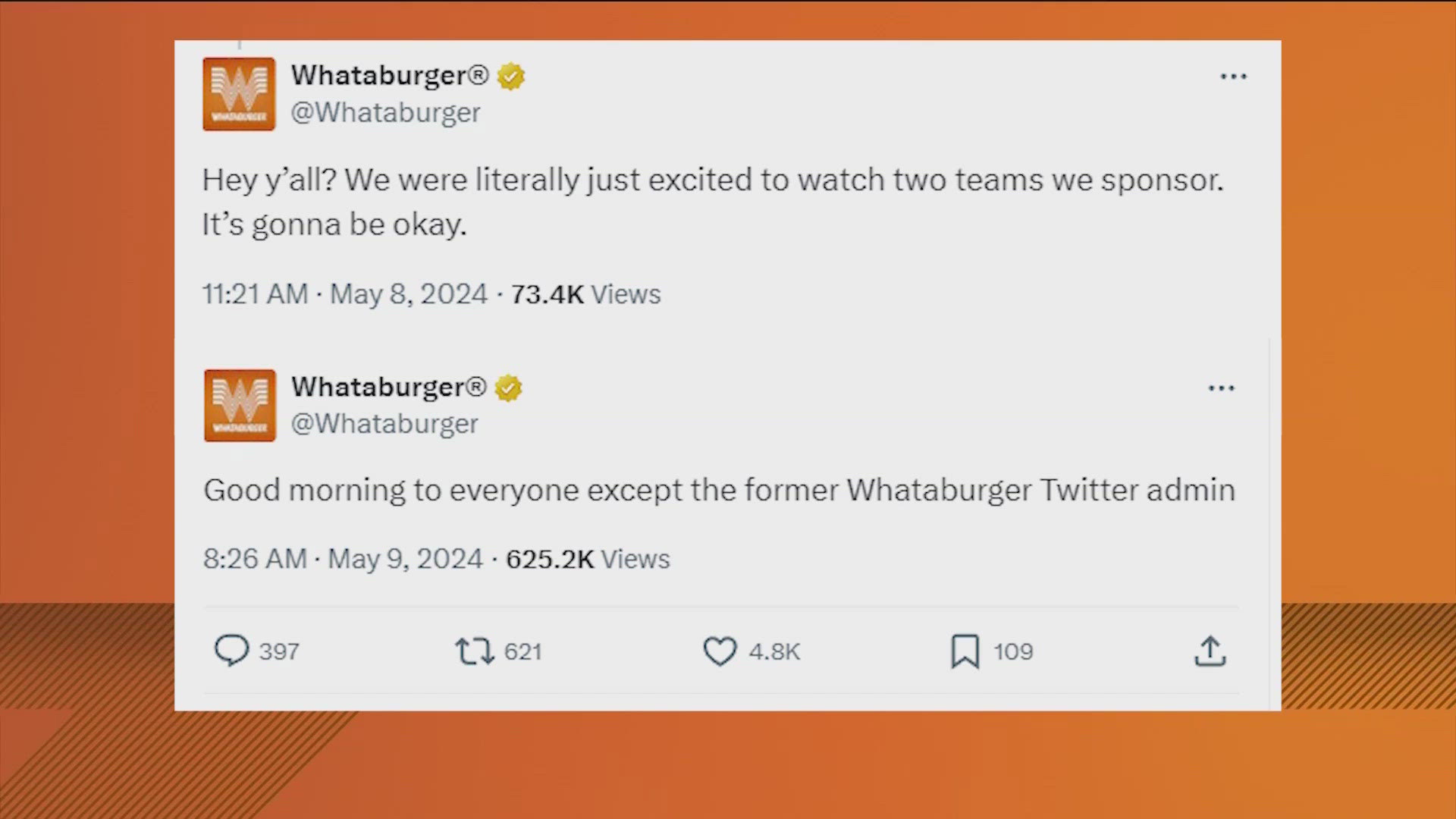 The Texas fast food chain has received some backlash for a recent social media post about the Dallas Mavericks and OKC Thunder this week.