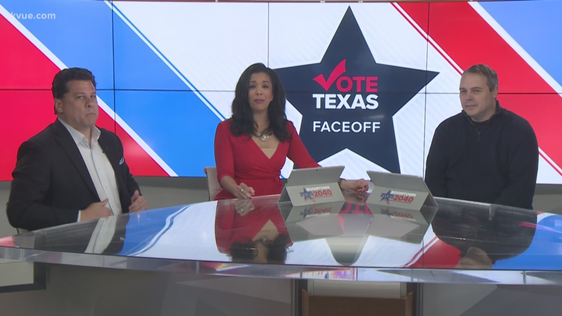 Travis County Republican Party Communications Director Andy Hogue and Ed Espinoza, executive director of Progress Texas, joined Ashley Goudeau on this week's Texas Face Off.