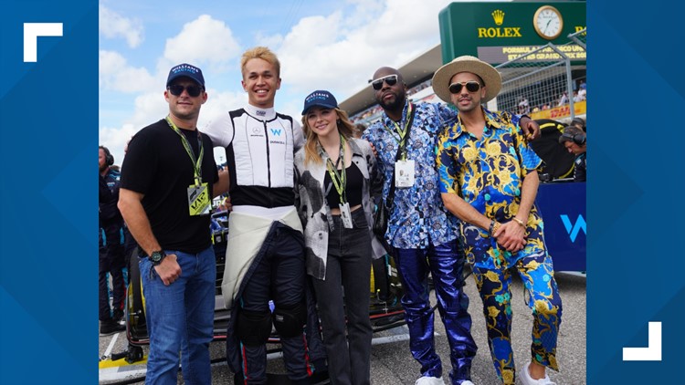Star-studded attendance spotted for F1 at COTA