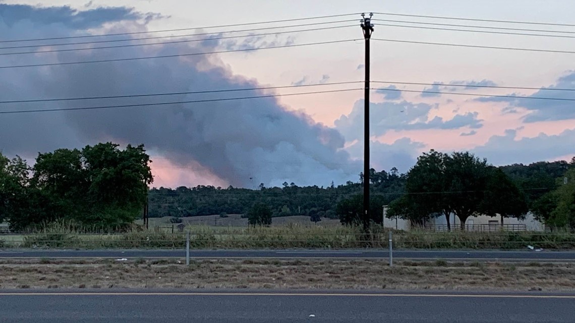 Wildfire reported in Bastrop County off of Old Antioch Road - Vimarsana News