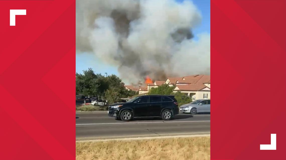 Parmer Lane fire in Cedar Park destroys apartment building | kvue.com