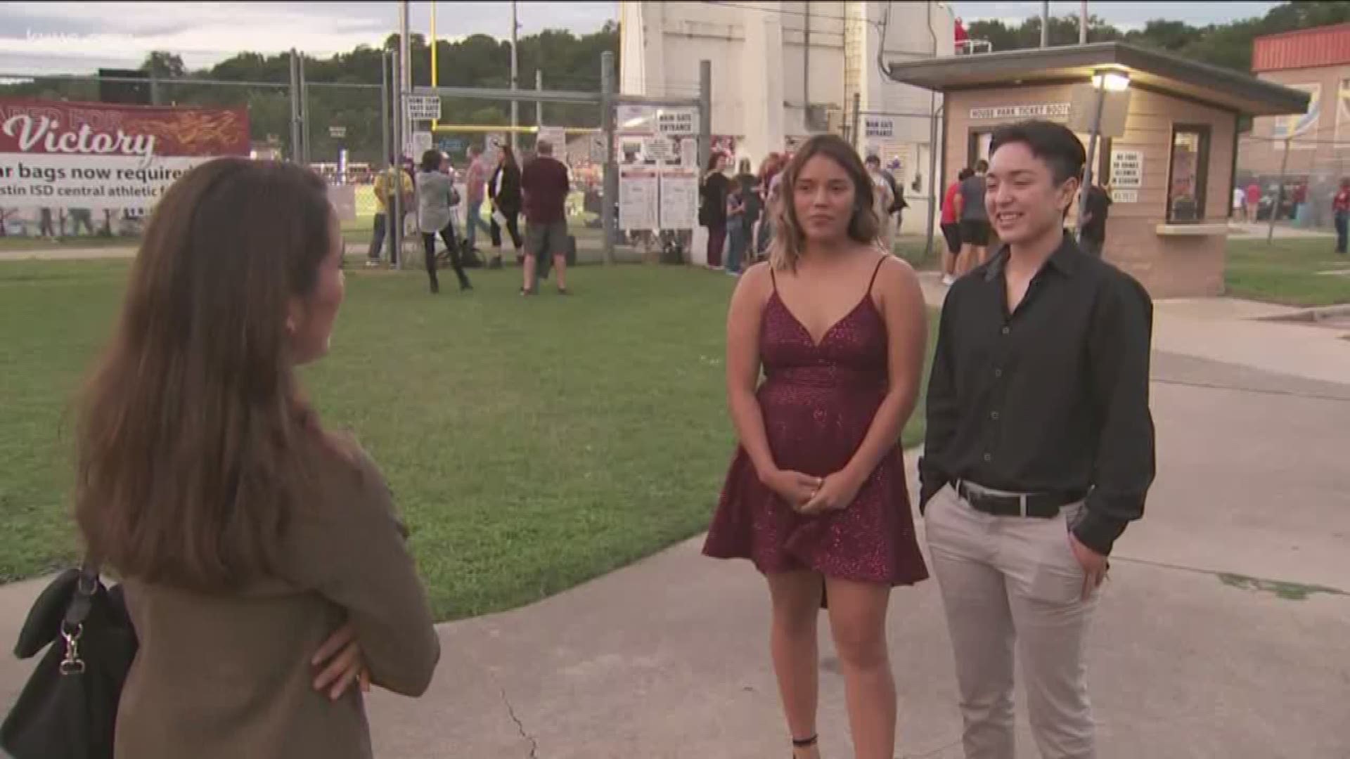 Students are nominated to the homecoming court and a king and queen are named at the football game. But as Rebeca Trejo shows us, Austin High School is changing the tradition.