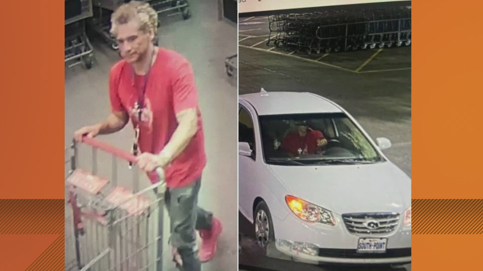 The suspect reportedly committed a retail theft June 28. Now, police are asking for the public's help in finding him.