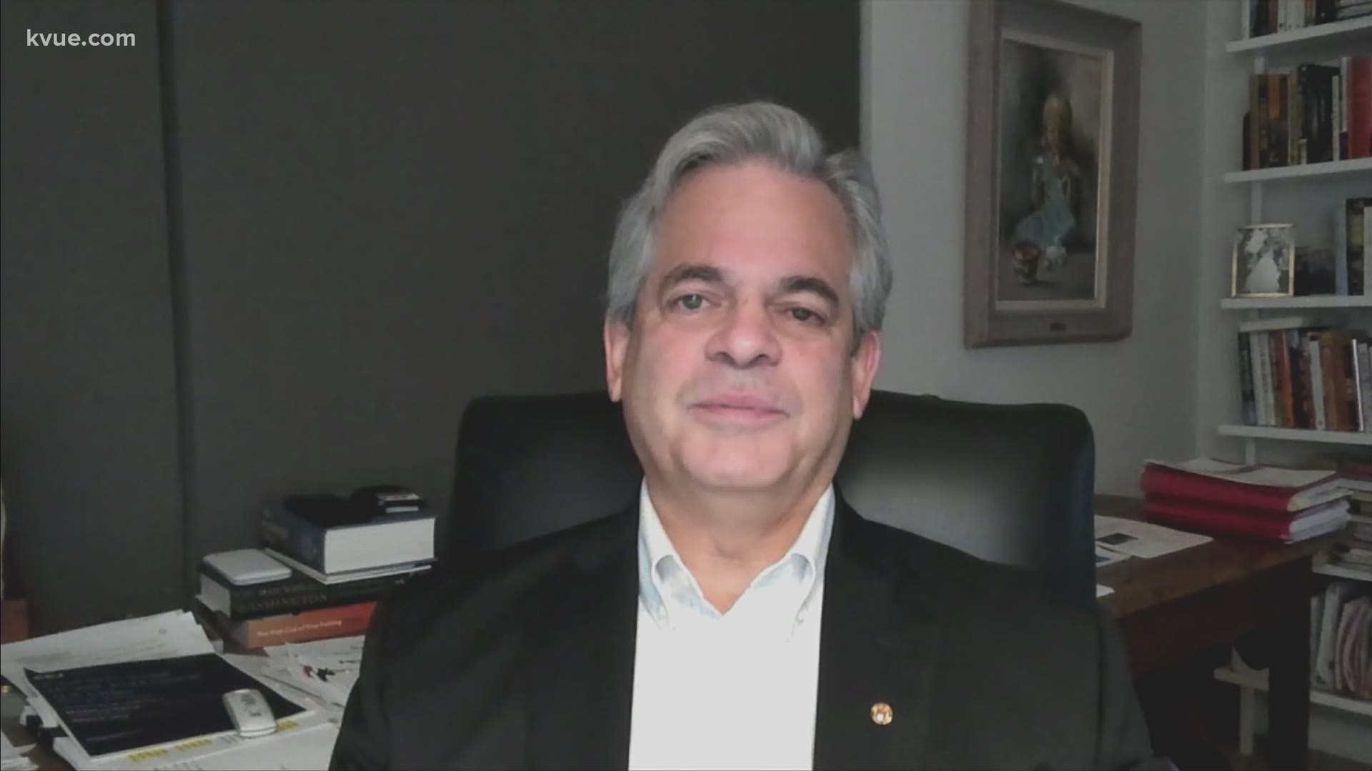 Austin Mayor Steve Adler joined KVUE Monday morning to talk about the ongoing coronavirus pandemic.