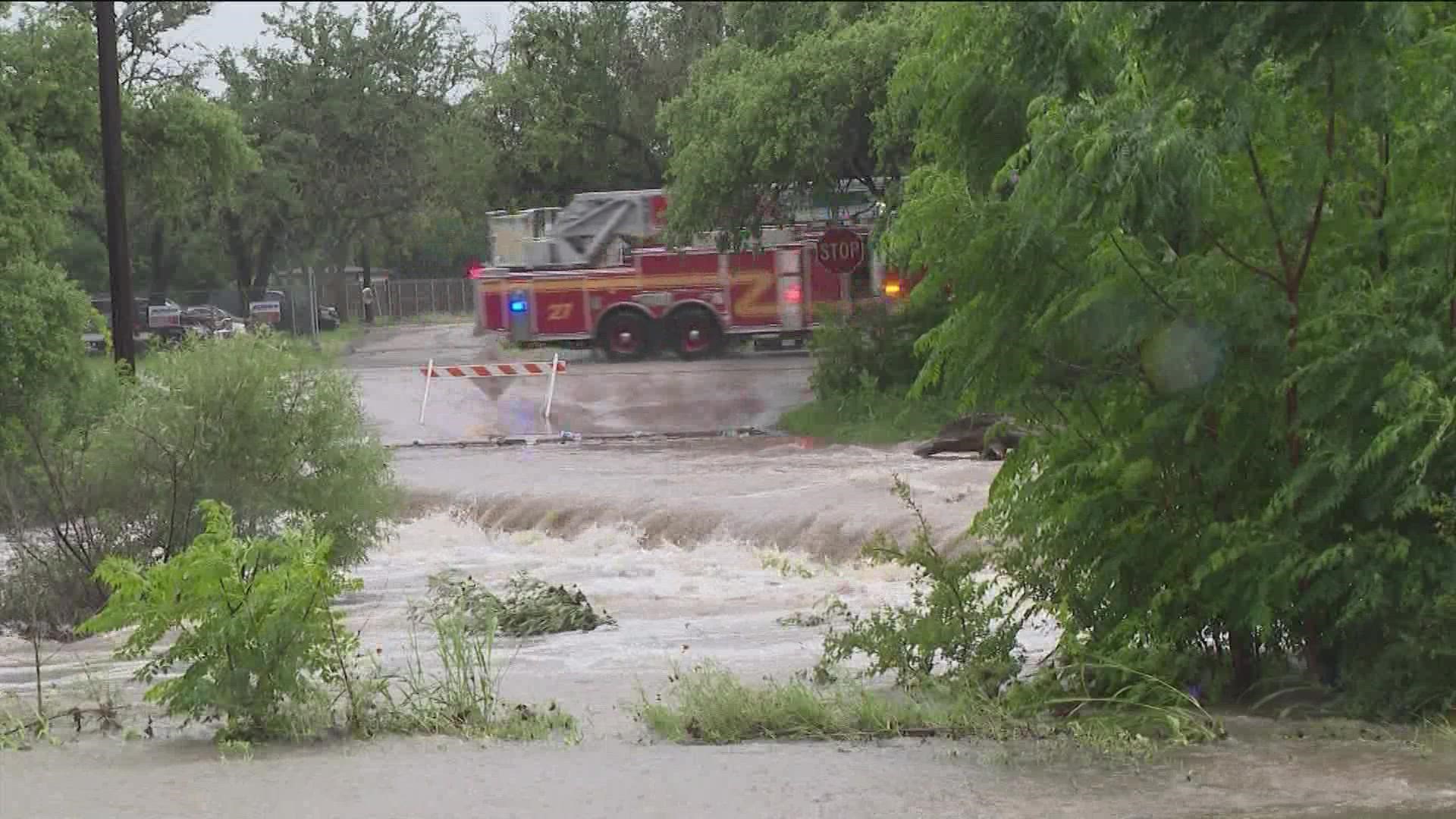 Keeping our rivers and creeks clean is a job that never ends. As KVUE's Pamela Comme explains, our waterways are a little dirtier than usual right now.