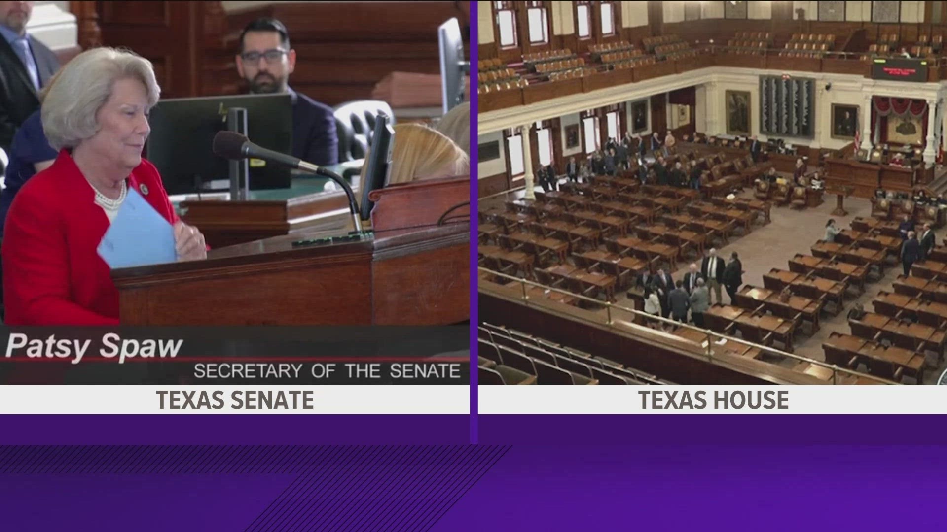 Fourth special session Texas House and Senate gavel in and out