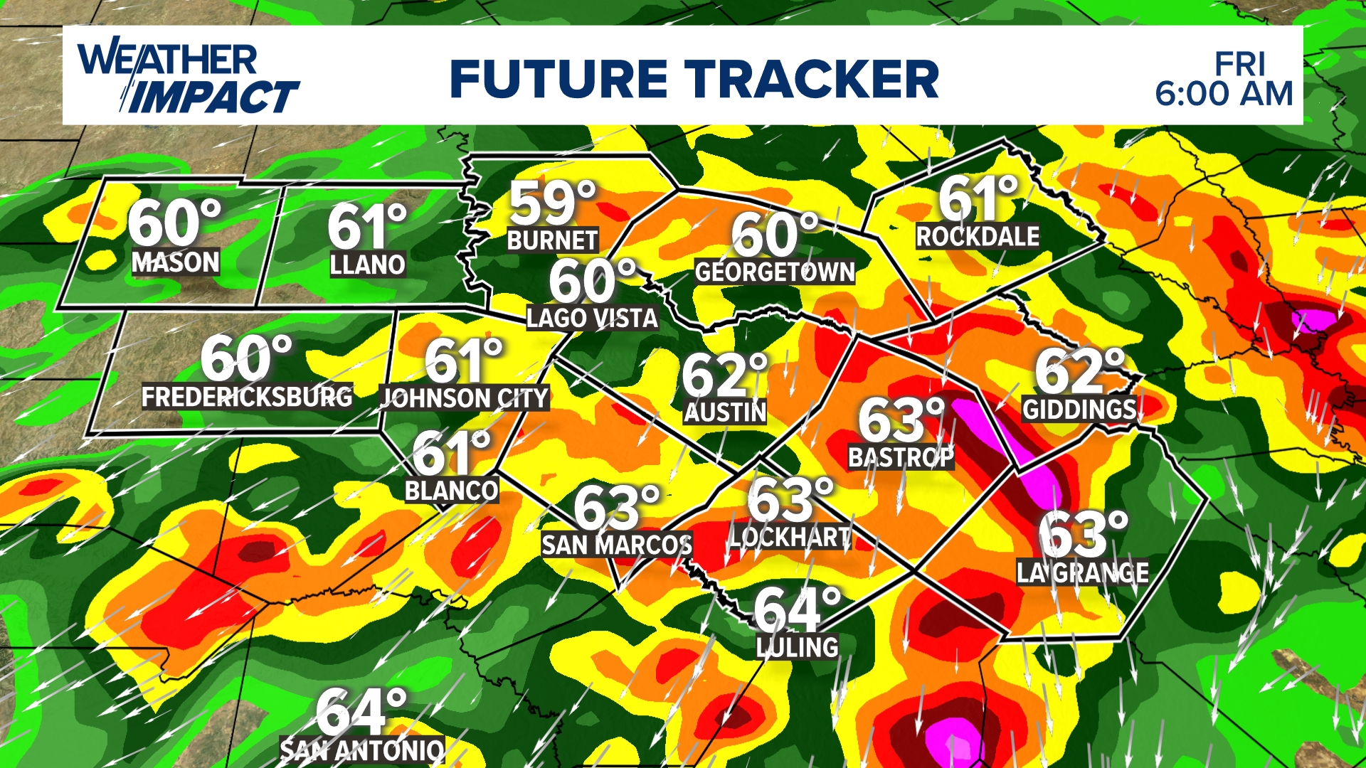Flood Watch issued for Central Texas; multiple rounds of rain likely ...