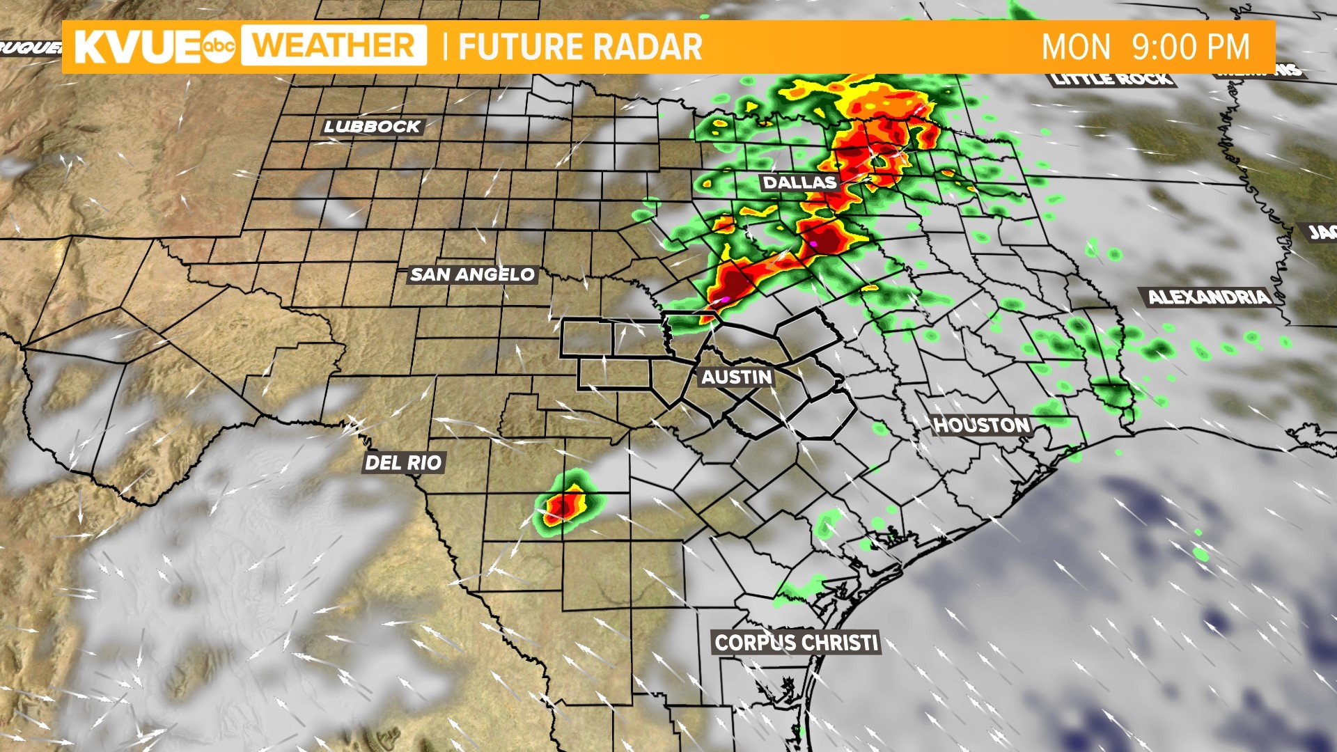 Strong storms possible Monday evening and overnight | kvue.com