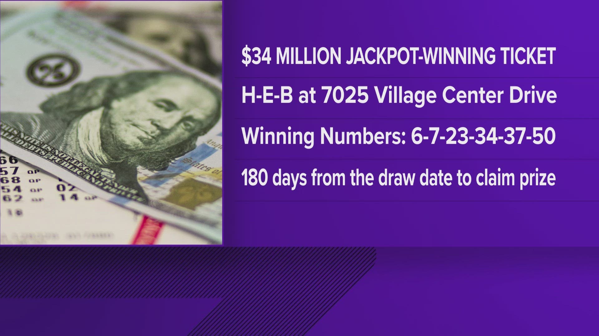 If you recently played Lotto Texas, you may want to double-check your ticket.