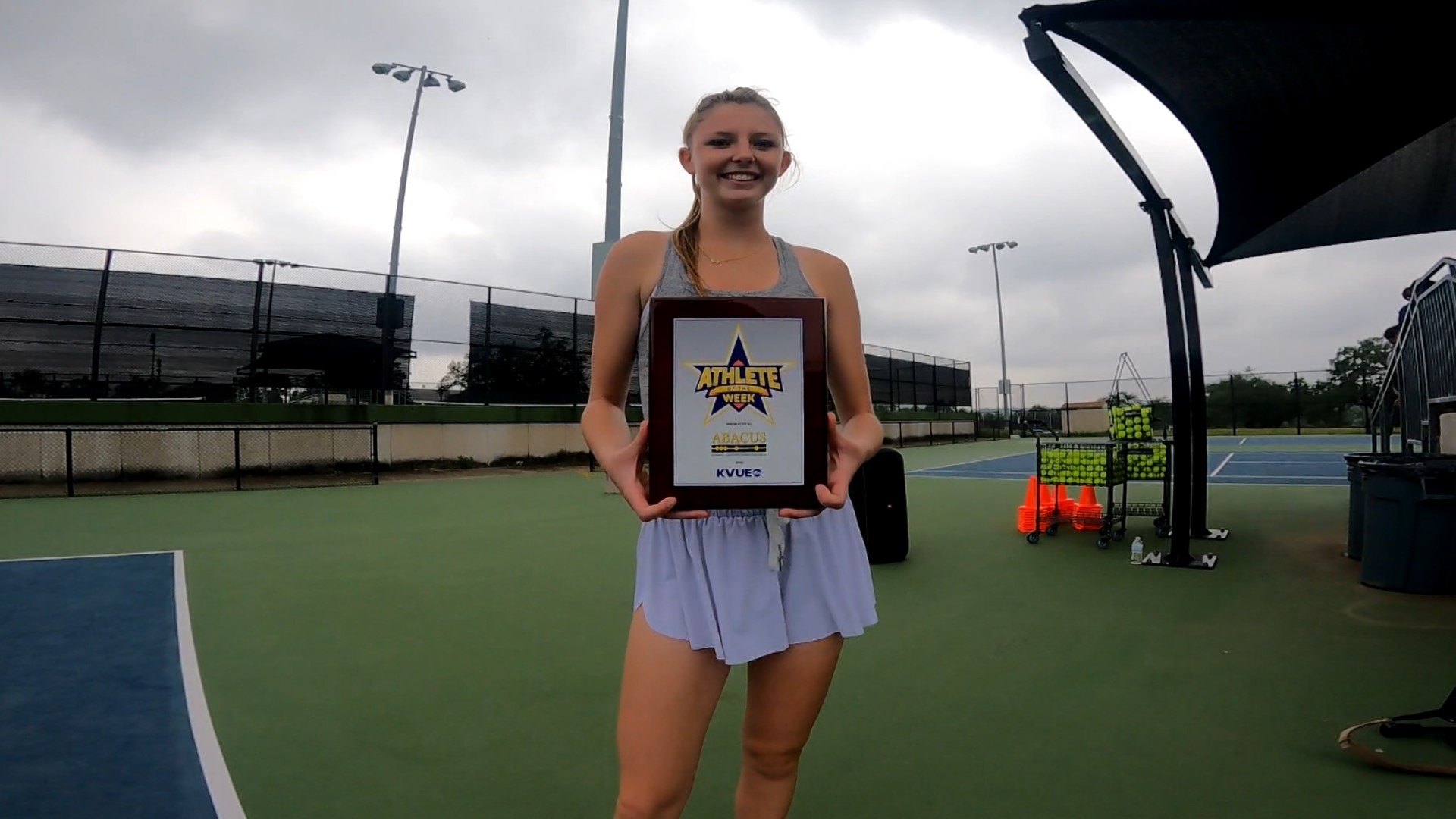 Vandegrift High School senior Claire Logeman is our Athlete of the Week! The two-time state qualifier is a Clemson Commit.