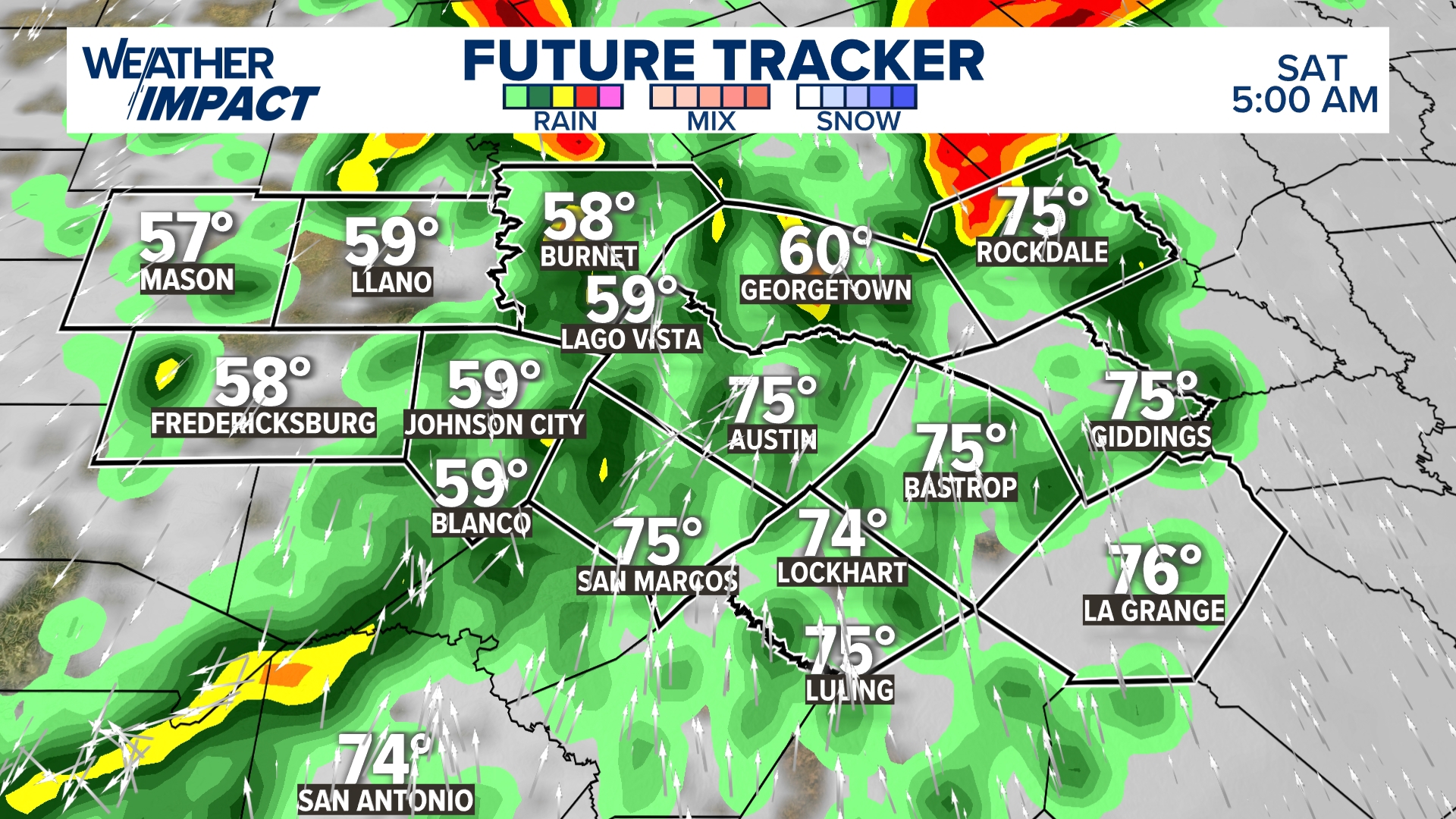 Austin-area weather: Rain chances increase for Central Texas later in ...