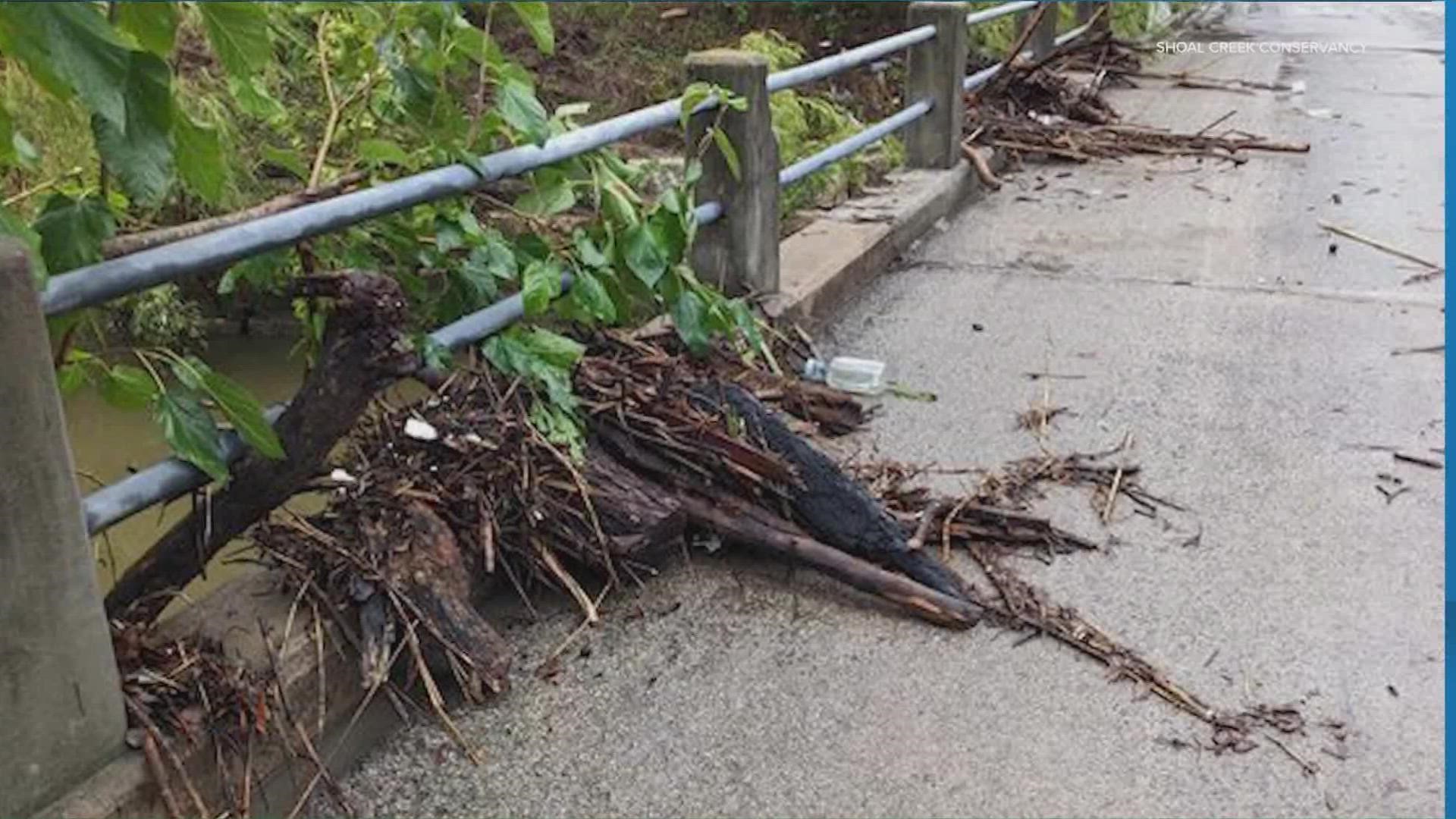 The recent flooding brought litter to the area, so the Shoal Creek Conservancy is hosting cleanup events with the first one set for Friday.