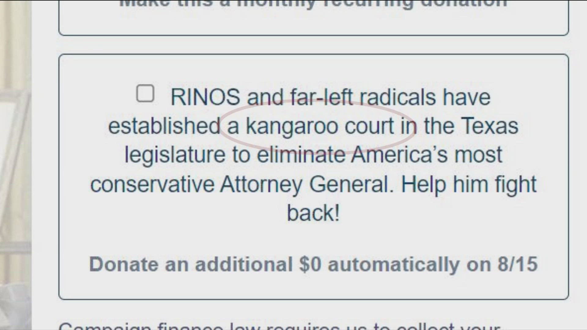 Lt. Gov. Dan Patrick banned anyone involved in the impeachment trial of suspended Texas Attorney General Ken Paxton from using inflammatory language about the trial.