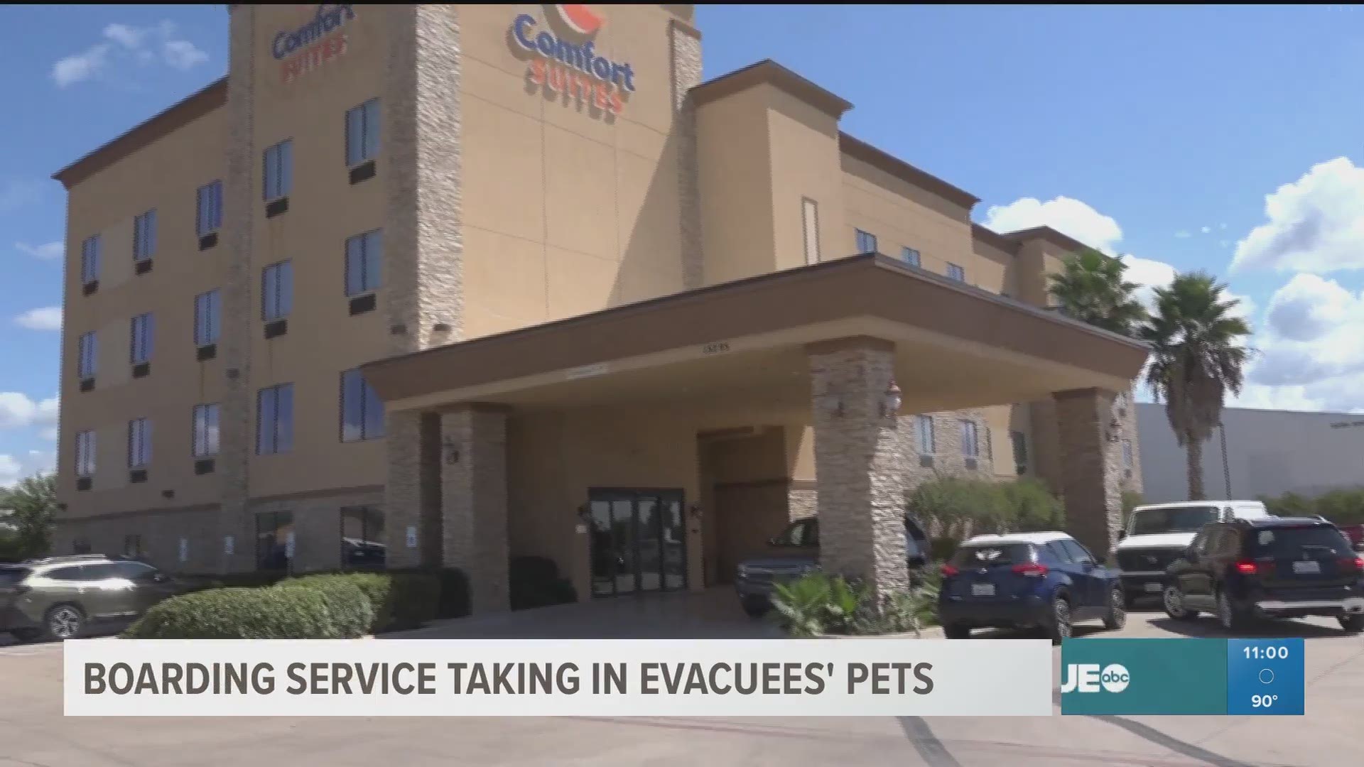 A dog boarding company in Round Rock hopes to give Hurricane Laura evacuees one less thing to worry about. For those with pets, it can be tricky to find a hotel.