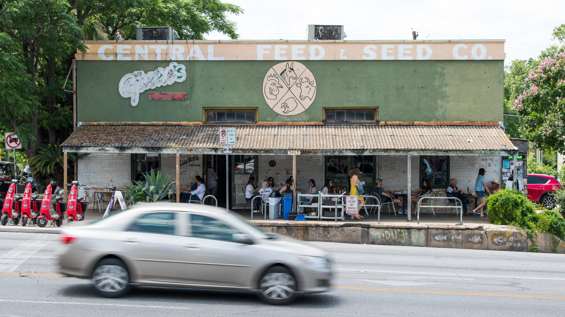 Last year, the city implemented paid parking after it was previously free.