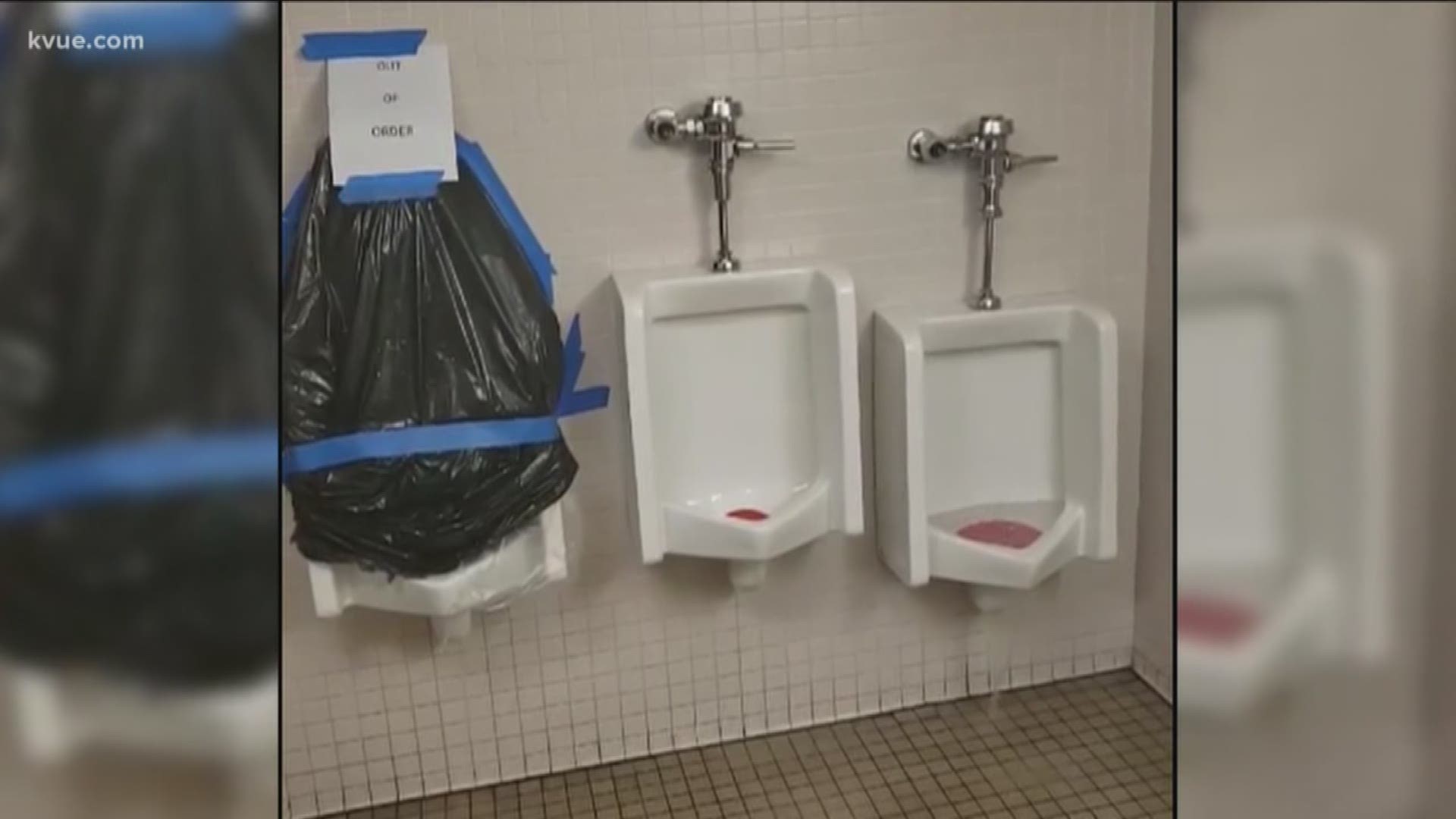 Austin police officers say they're dealing with overflowing toilets and urinals, feces leaking out of pipes and asbestos in the walls.