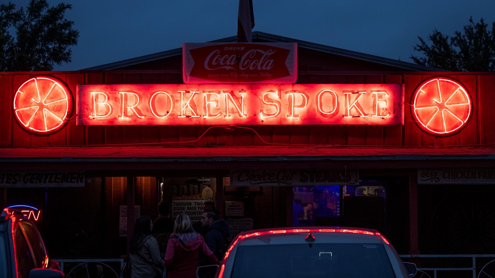 Broken Spoke on South Lamar Boulevard describes itself as one of the state's "last true dance halls."