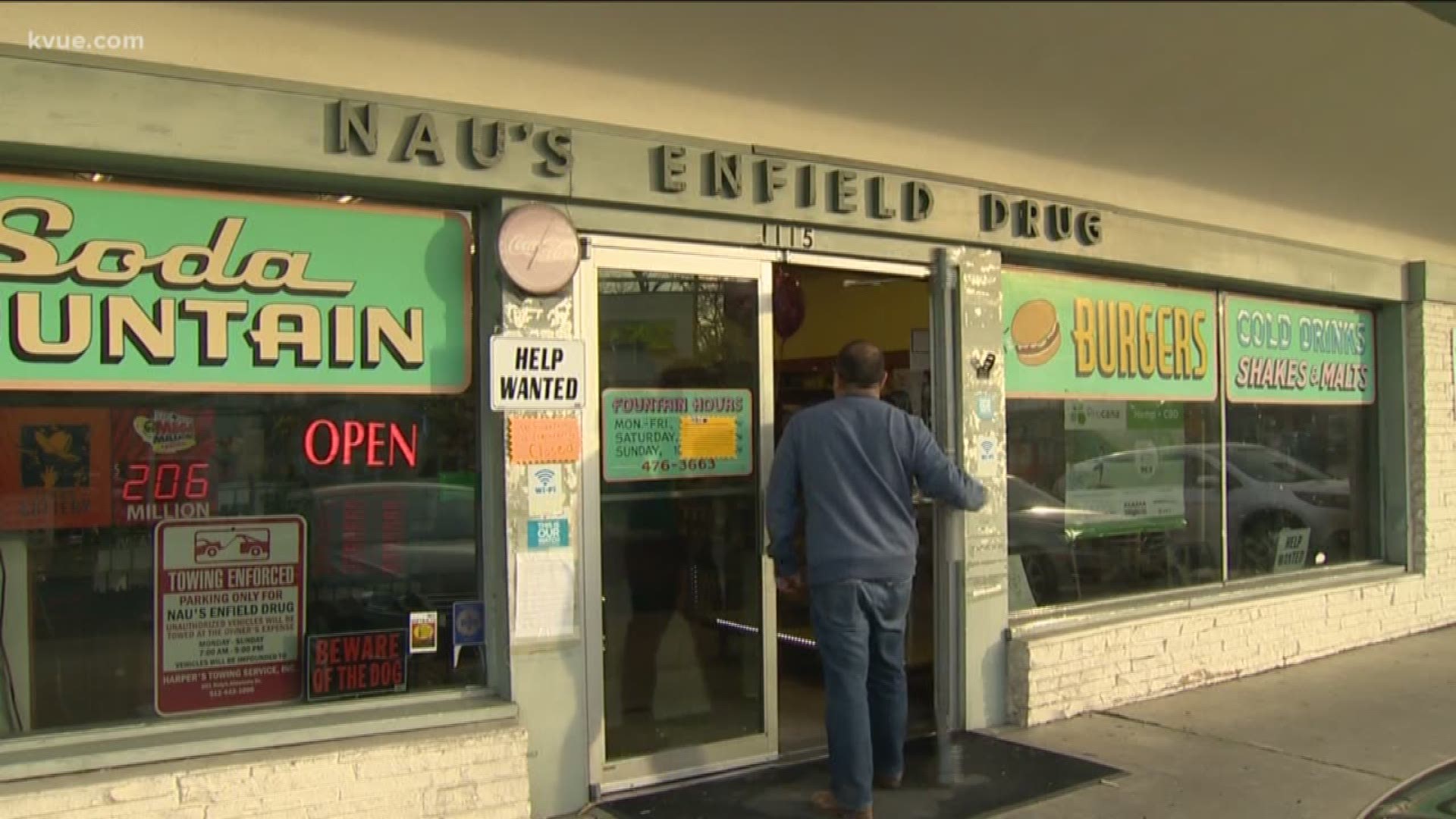 A local drug store had to temporarily shut down its soda shop as it tries to find more staff to keep it running.