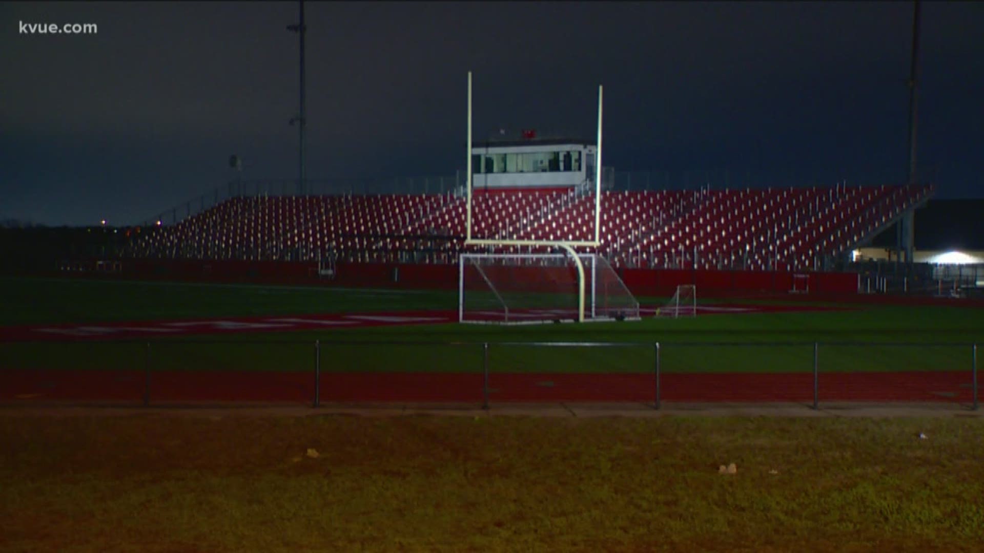 Construction wrapped up over the winter break to install new football and softball fields in Georgetown.