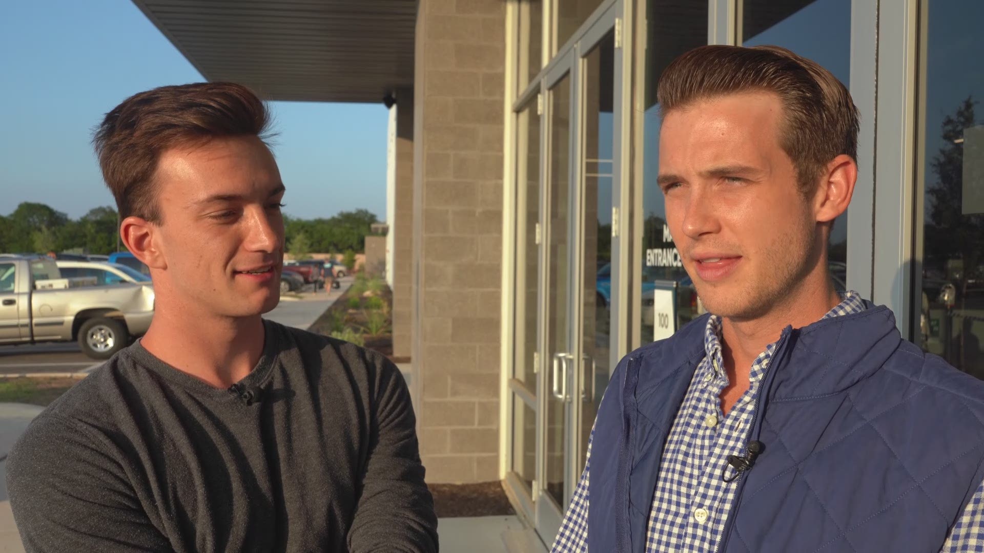 KVUE meteorologists Hunter Williams and Shane Hinton escaped the Texas heat and went indoors this time to go curling.