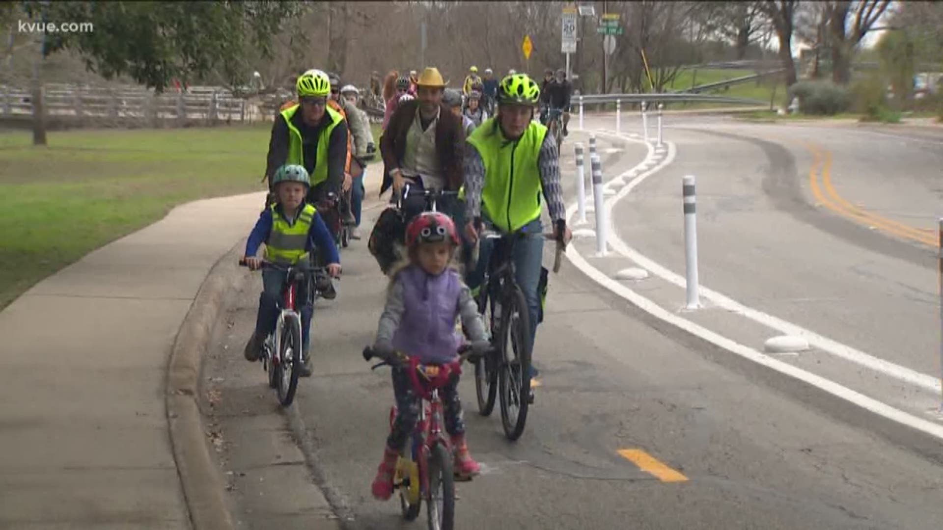 A controversial new stretch of bikeway is now open for cyclists in Central Austin.