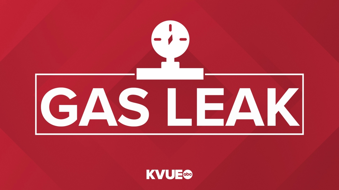 Roadway closed in Marble Falls after gas leak