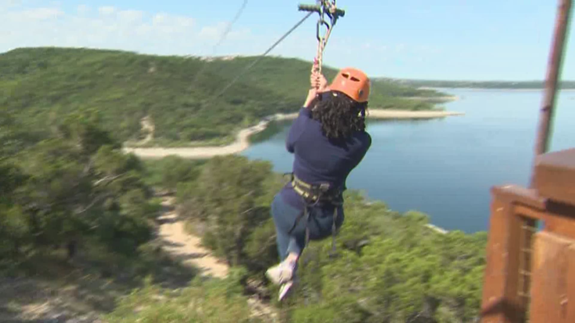 Daybreak Adventures: Ziplining over Lake Travis