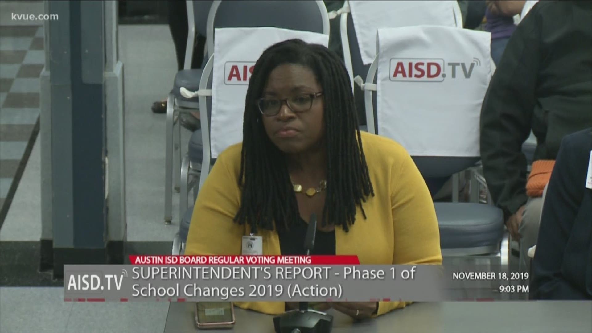 The district is releasing the chief equity officer’s report where she states the school closures would continue racial and economic segregation.