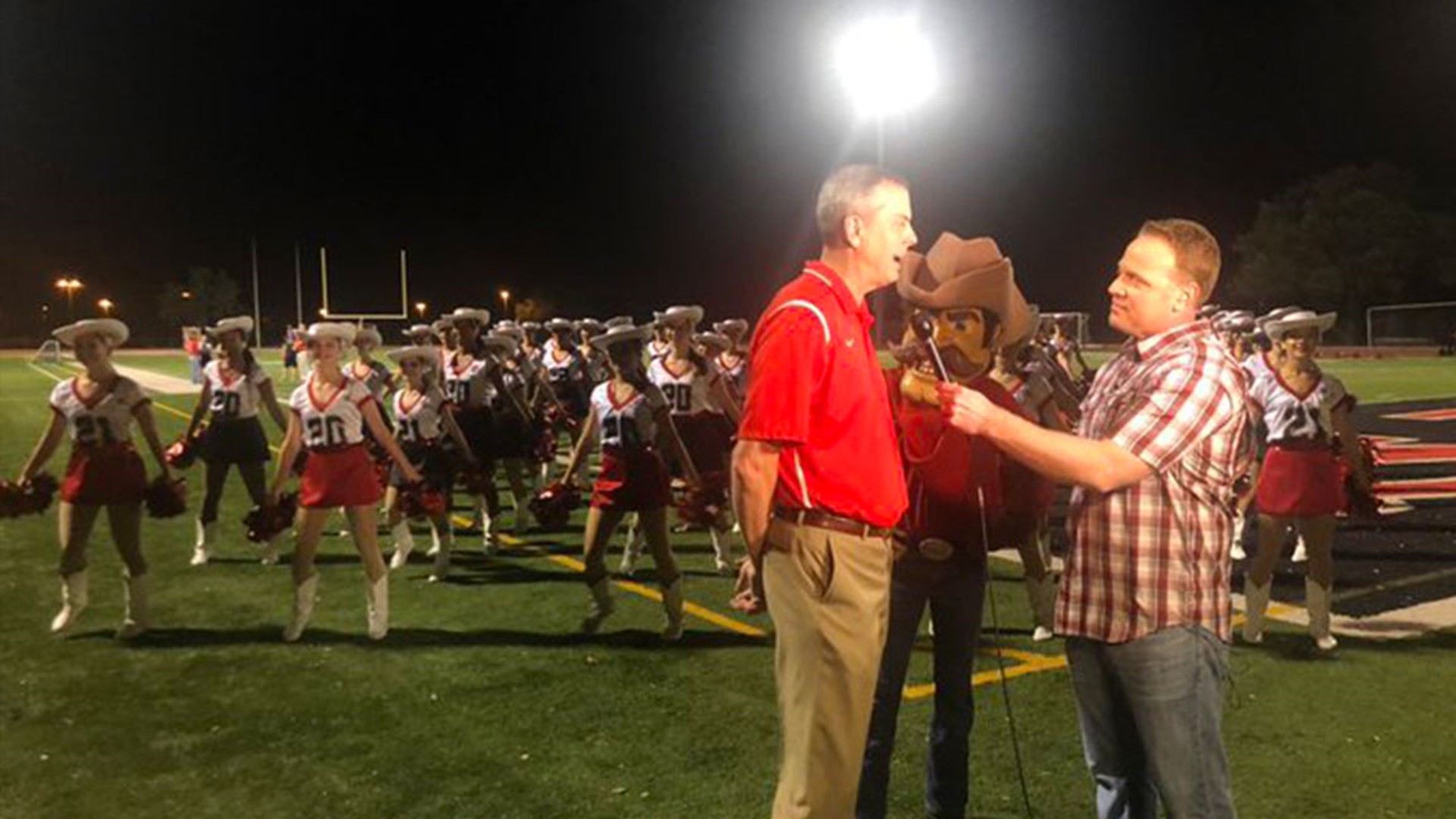KVUE's Bryan Mays and Kalyn Norwood were up before the break of dawn with Leander ISD Vista Ridge High School for a back-to-school celebration to get them pumped for the new school year.