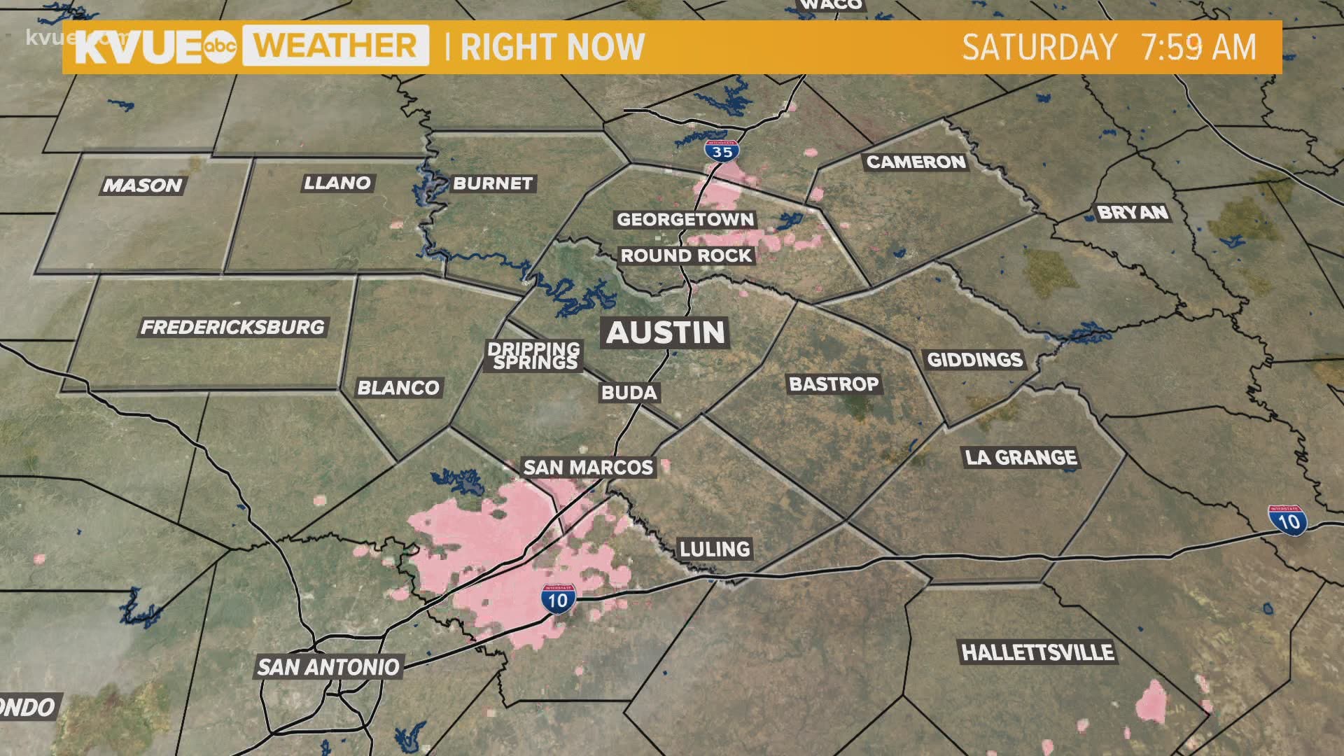 Ice is accumulating on Austin and Central Texas roads, making driving conditions dangerous everywhere.