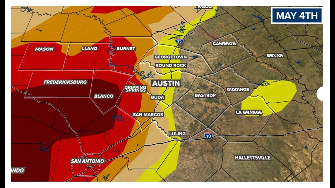 Austin, Texas drought sees some improvement
