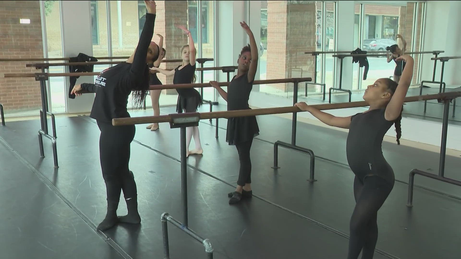 One dance school in East Austin has been providing a space for young Black dancers for the past 17 years. KVUE's Melia Masumoto spent the day with the dancers.