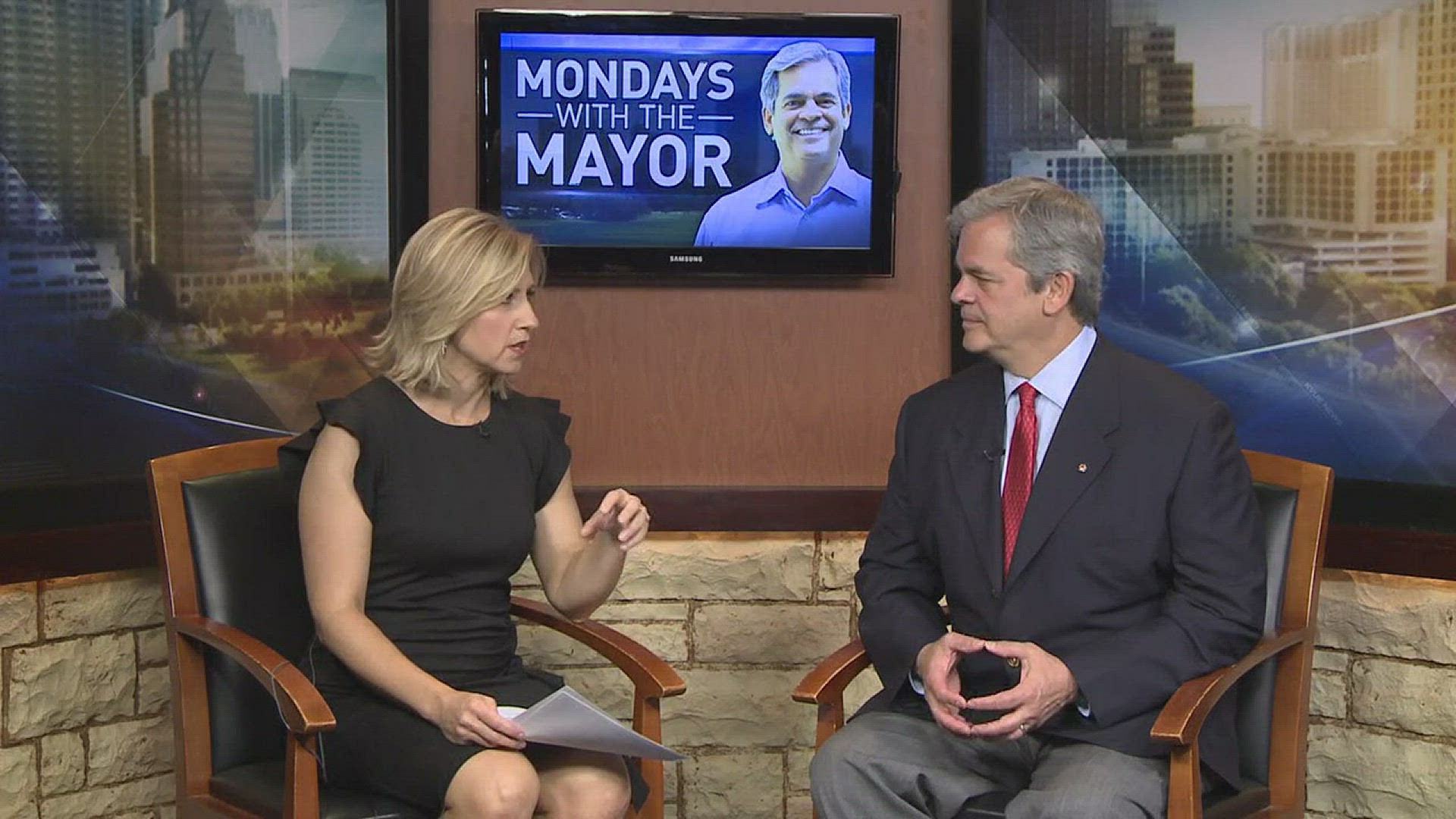 Austin Mayor Steve Adler talks about the search for a new city manager and the city's legal challenge of SB4.