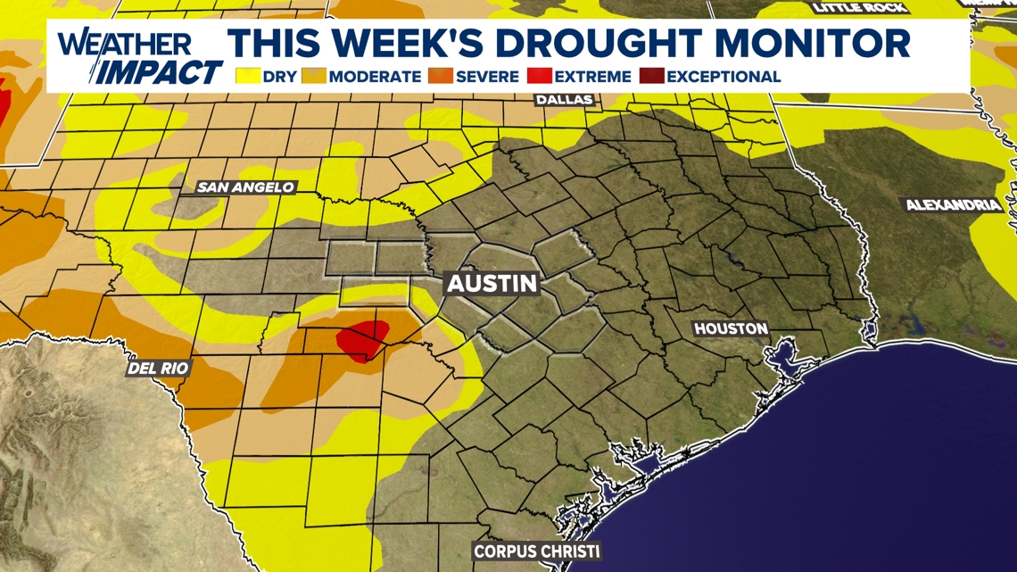 Texas drought conditions worsen while under heat dome | kvue.com