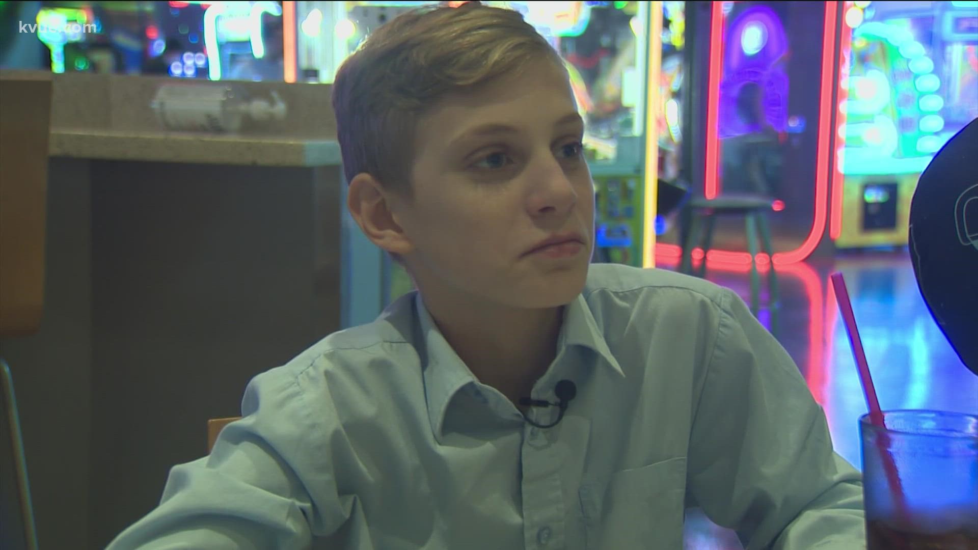 Every day, nearly 1,000 children in Central Texas wait and hope for a permanent home. This 13-year-old is trying to hit a strike with his future family.