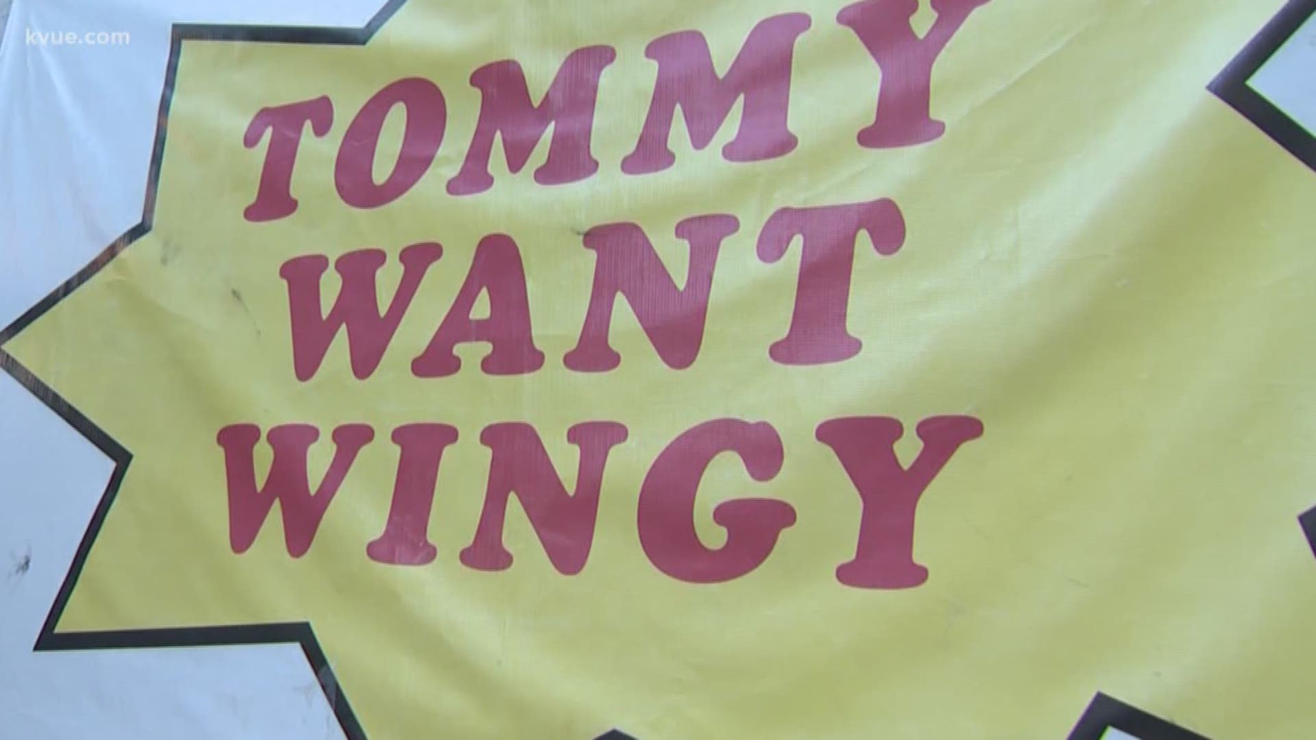 Tommy Want Wingy is located next to Lustre Pearl off Rainey Street. The wings are tasty and the story behind this business is even better.