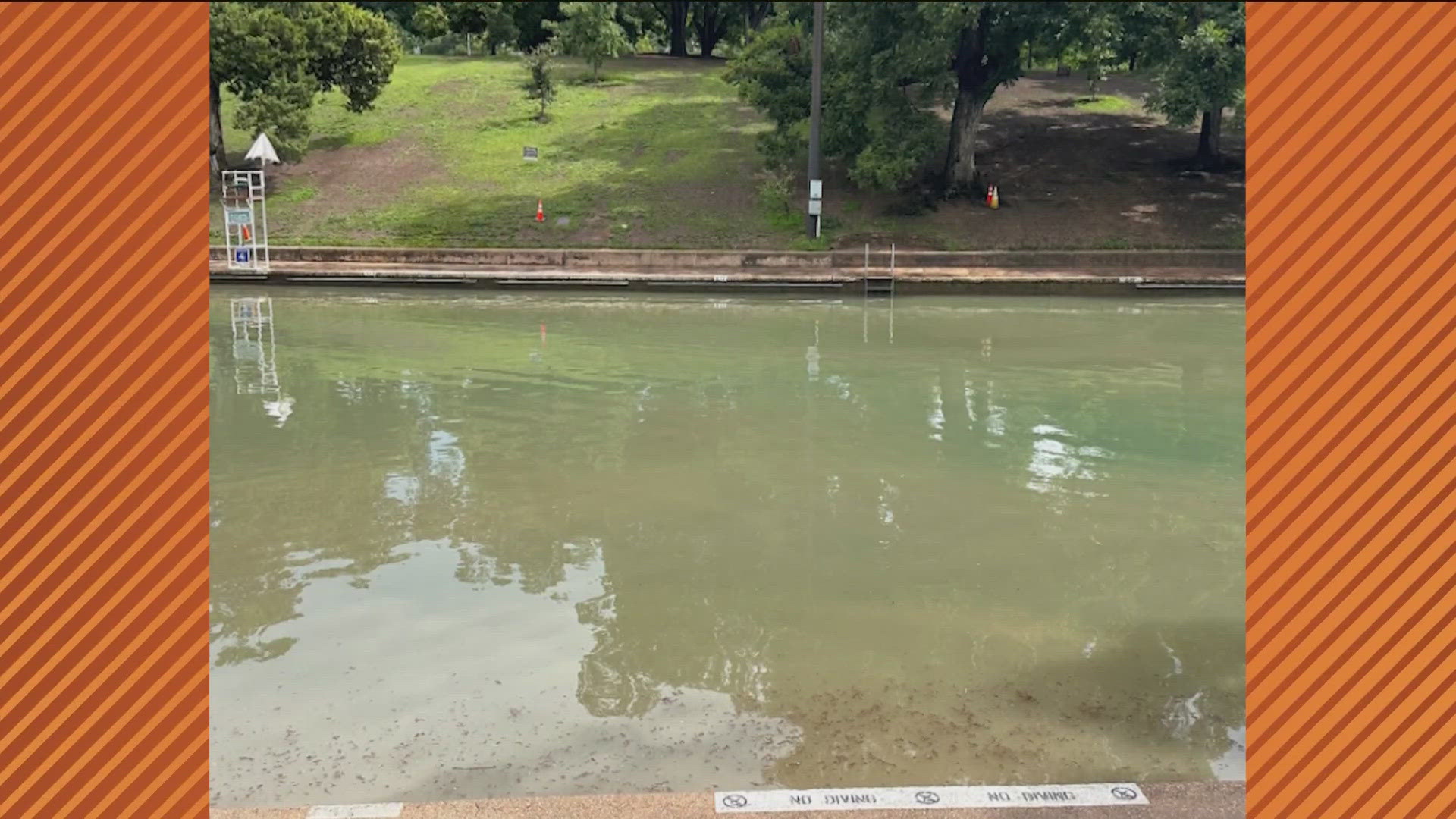 Barton Springs Pool is back open after a temporary closure following rains on Sunday.