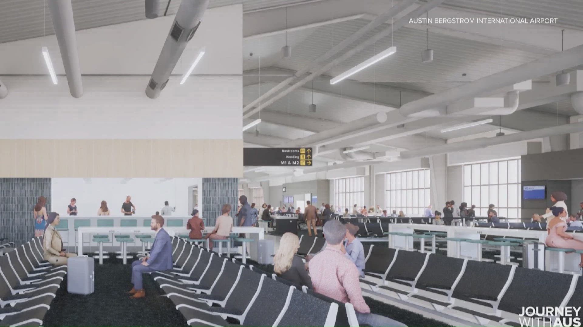 Austin airport unveils plans for new concourse to ease crowding | kvue.com