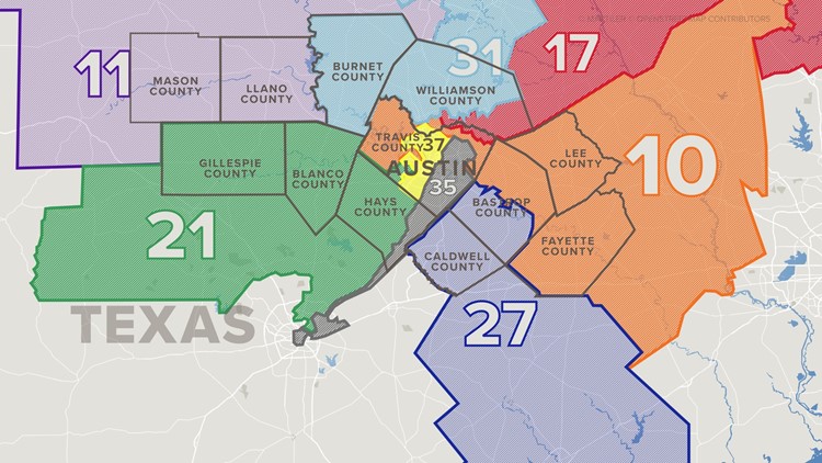 Before and after: How do the new district maps in Texas compare?