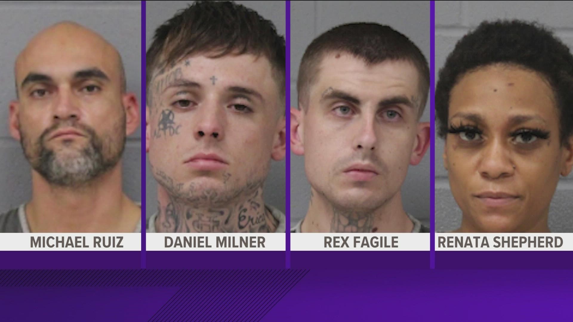 The Austin Police Department said the arrests were made in connection with multiple burglaries committed over the last six months.