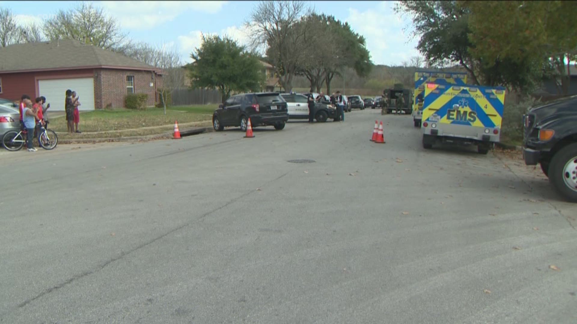 Police have someone in custody after a SWAT situation ended peacefully in East Austin on Saturday afternoon.