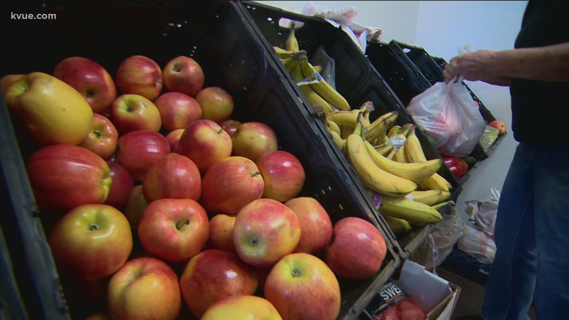 A food pantry in Central Texas is helping food-insecure families put fresh produce on the table.