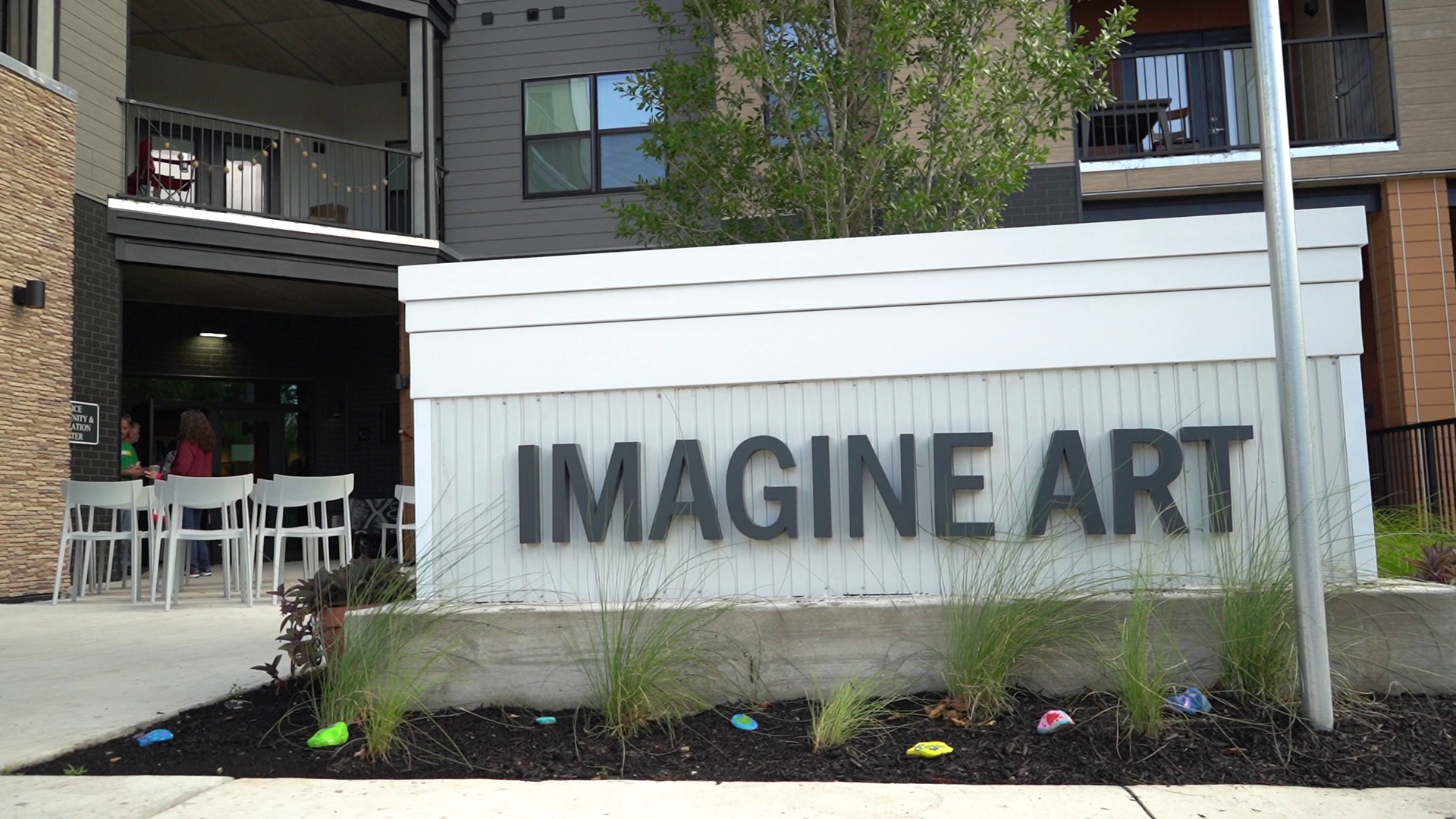 A new affordable housing community in East Austin aims to give residents a creative outlet to help them get back on their feet.
