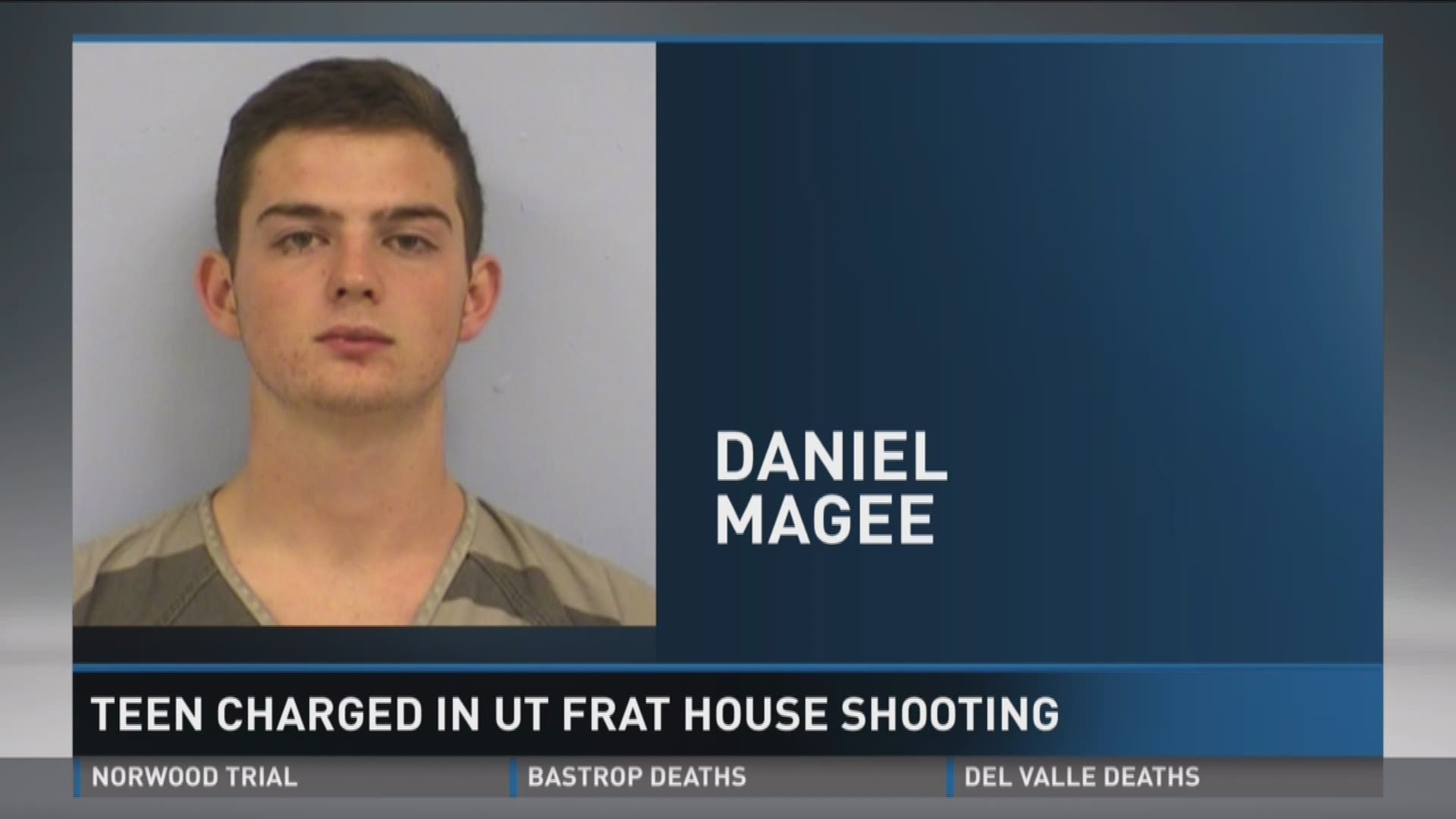 Teen charged in UT fraternity house shooting