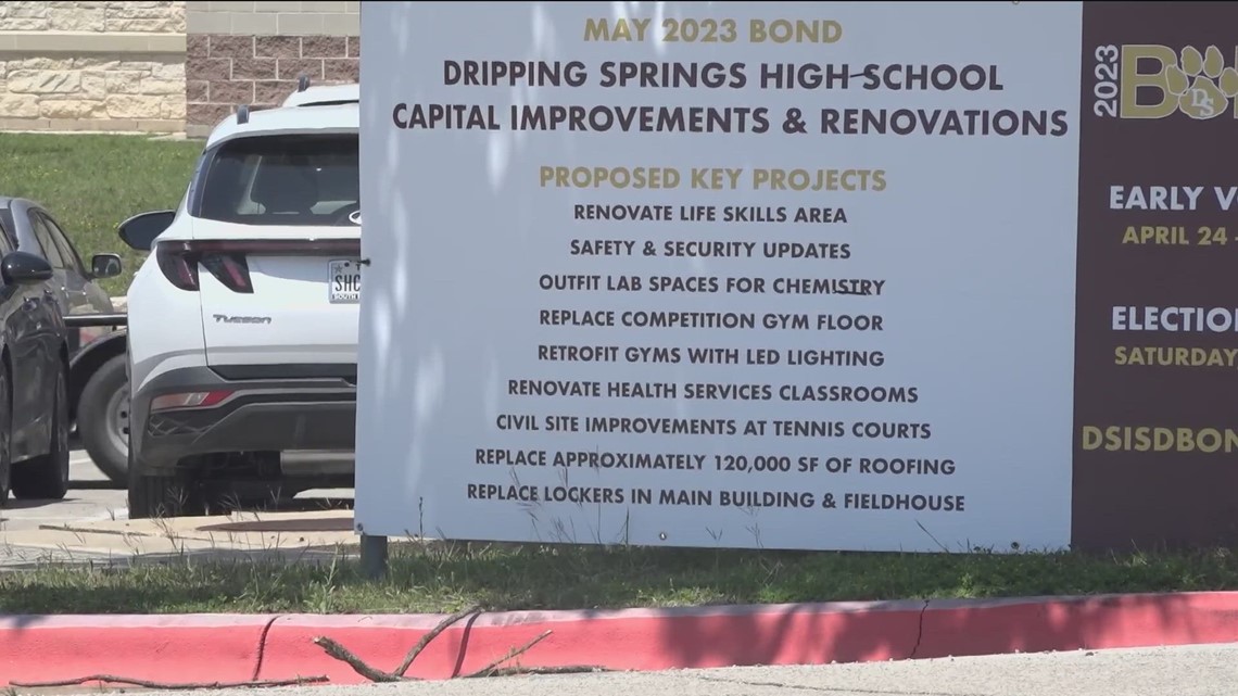 Dripping Springs ISD bond on the May ballot