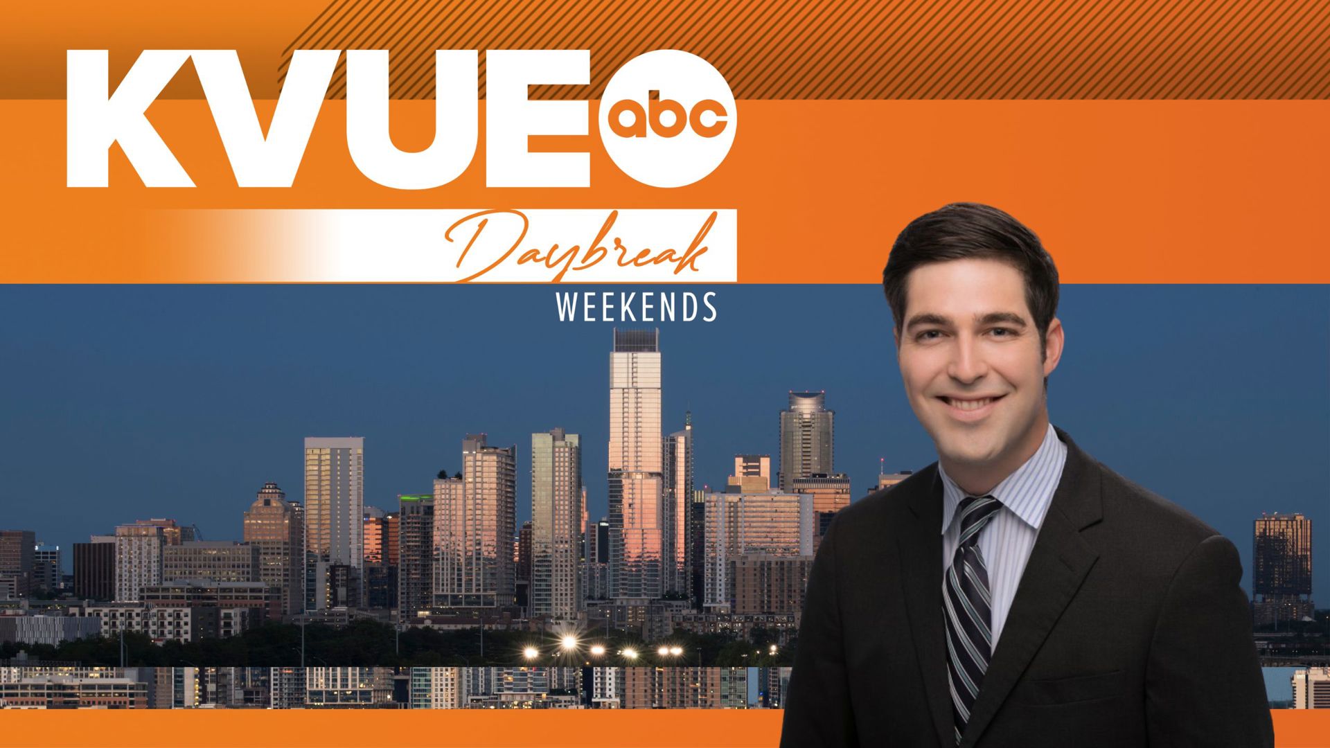 The top local, regional and national news events are presented by the KVUE weekend news team, along with sports, Austin-area weather and travel conditions.