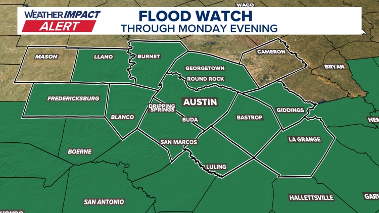 Flood Watch cancelled for Memorial Day weekend | kvue.com