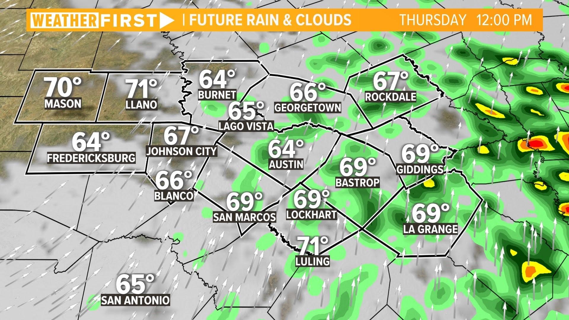 Austin weather: Strong storms possible for Central Texas Thursday ...