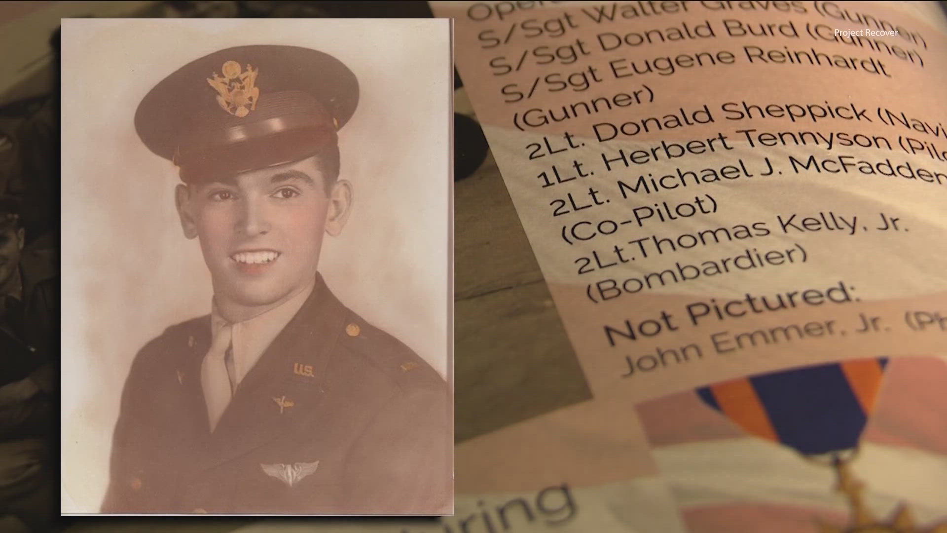  Lt. Thomas Kelly Jr. will be laid to rest in his California hometown, after his plane was shot down during World War II. 