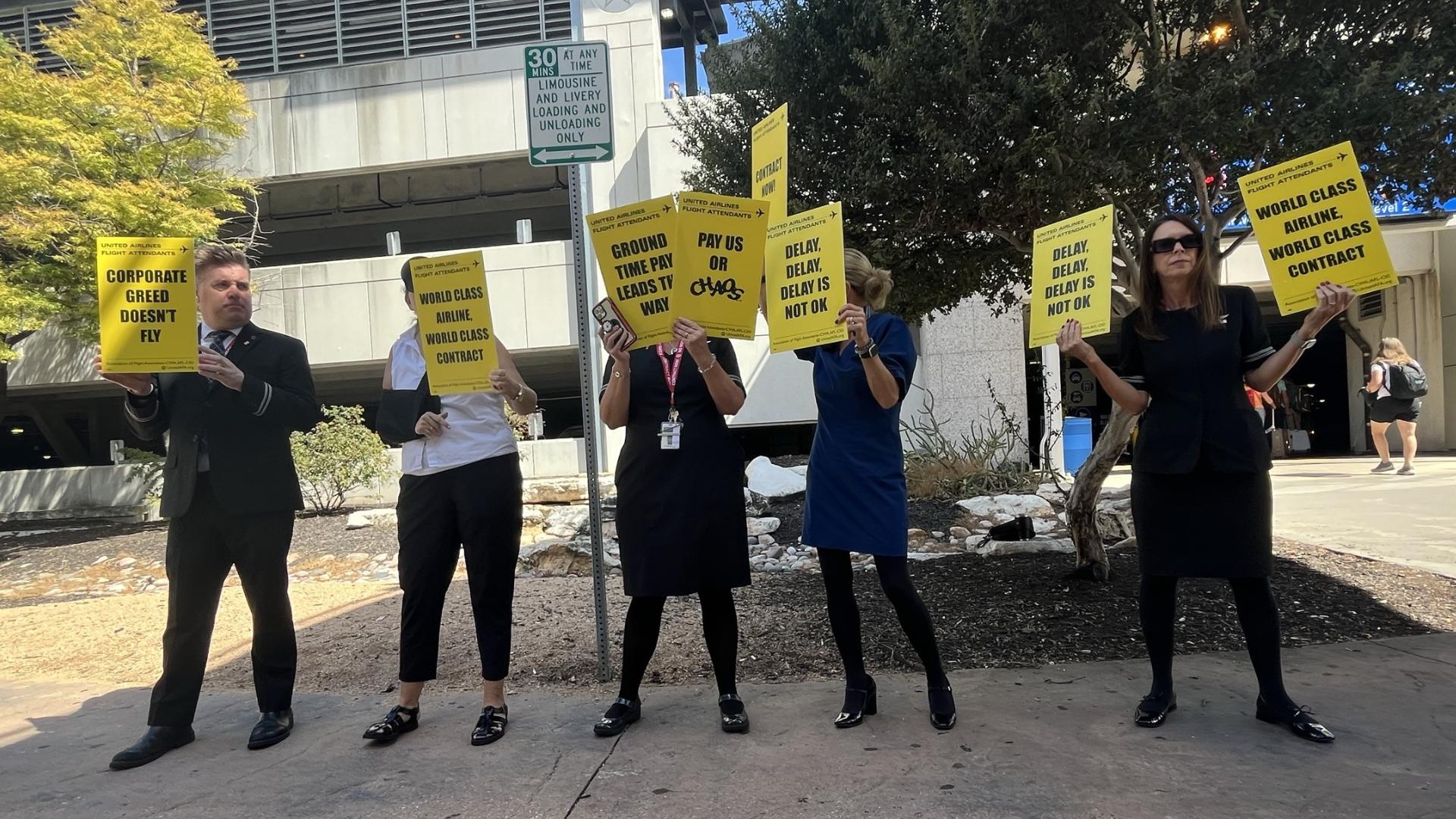 Flight attendants with United Airlines have voted to authorize a strike for better pay and working conditions.